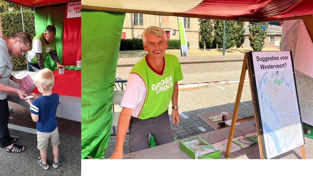 Westervoort in beweging_blik op GroenLinks Westervoort; Ciska en Ben in actie