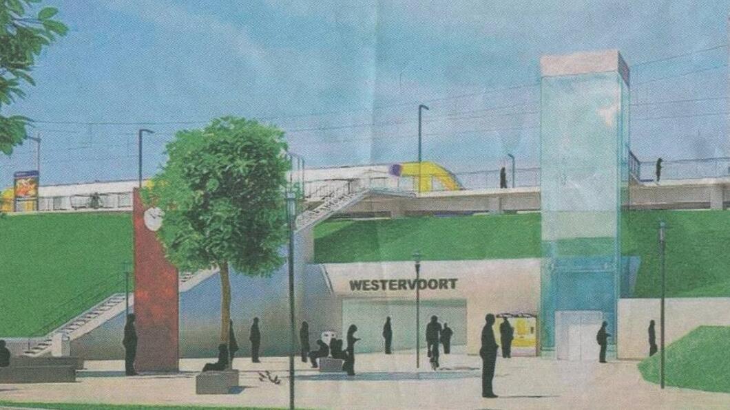 station westervoort tekening