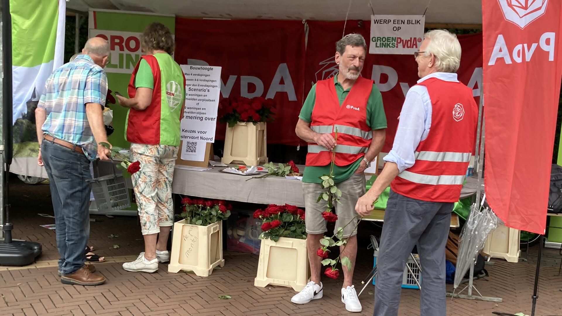 GL-PvdA op zomerfair 16 aug 2024